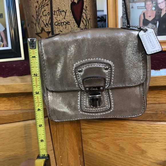 Coach Crossbody Metallic Hangtag Included Early 2000s - Picture 8 of 15